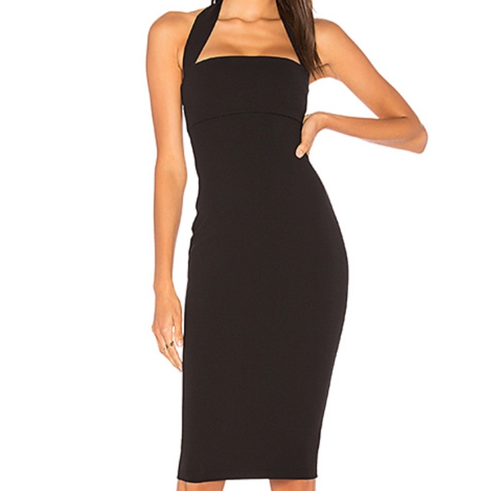 Nookie Boulevard Halter Dress in Black